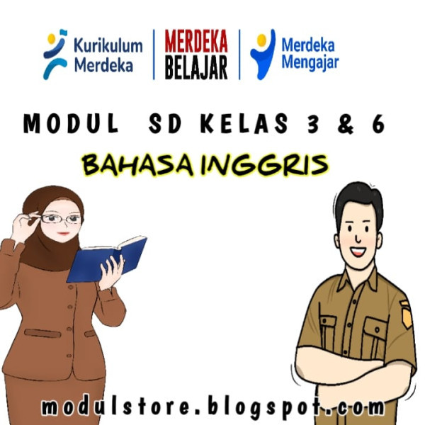 MODUL AJAR SD KELAS 3 & 6 MAPEL B.INGGRIS KUMER 